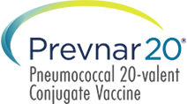 PREVNAR 20™
  Pneumococcal 20-valent Conjugate Vaccine (Diphtheria CRM197
  Protein) logo